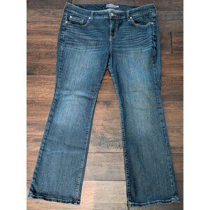 Torrid "Vintage Stretch" Mid-Rise Slim Boot Jeans - Size 16S
